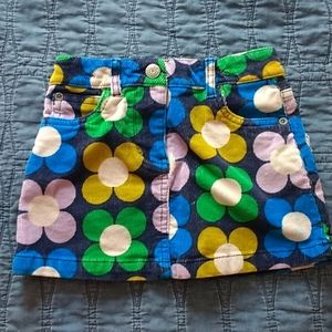 Mini Biden corduroy skirt